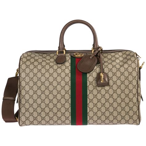 mens gucci duffle|Gucci weekend bags for men.